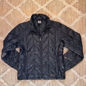 MOONSTONE. Women's Black Puffer Jacket